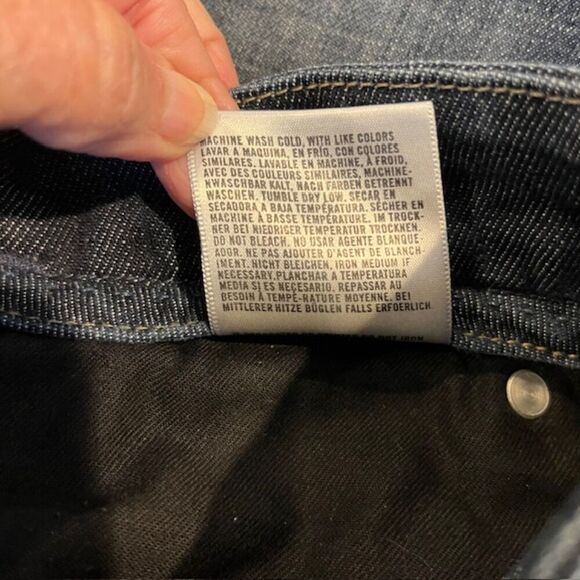 Citizens of Humanity Kelly Bootcut Jeans Embroidered Pockets Dark Wash Size 31 - Picture 15 of 16